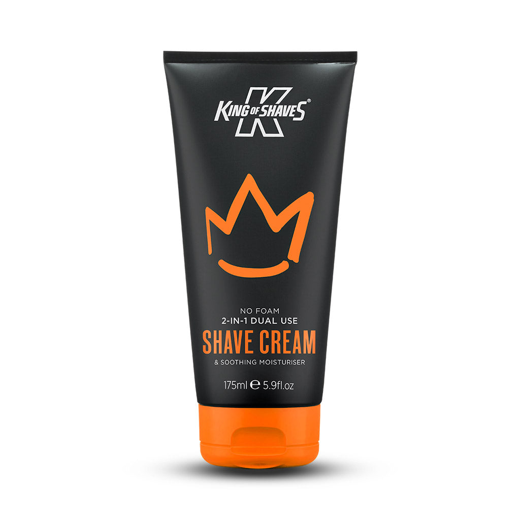 King of Shaves 2-in-1 No Foam Shave Cream & Daily Moisturiser (175ml)